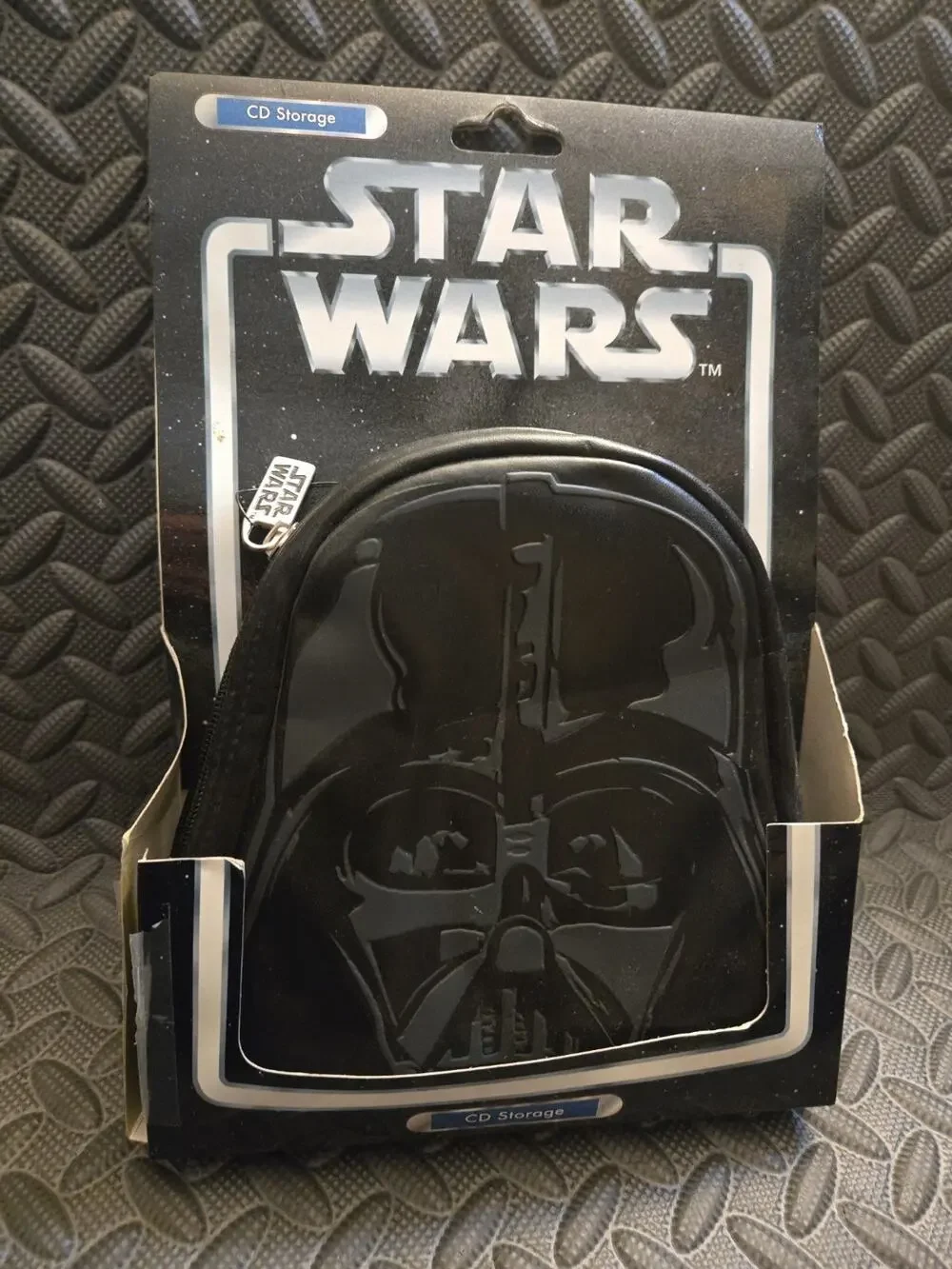 Star Wars Darth Vader CD DVD Storage Case Holder New Damaged Packaging
